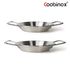 Coobinox® Stainless Steel Paella Plate 2-Piece Set CO-1151 Peralatan Masak Ringan Tahan Lama untuk Rumah dan Berkemah
